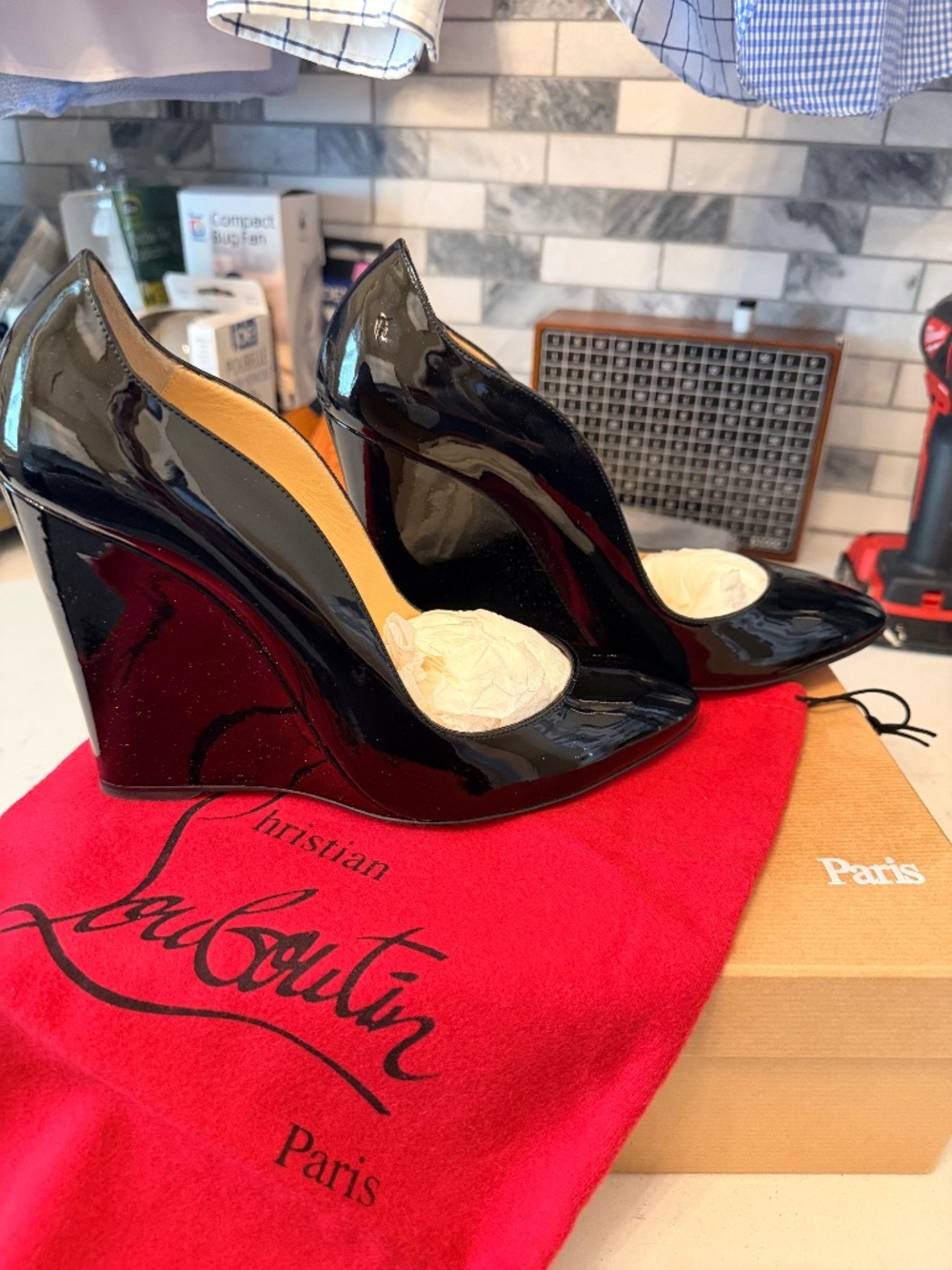 Christian Louboutin wedges